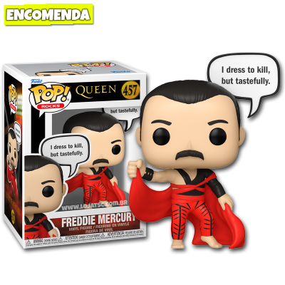 PRÉ-VENDA: Funko Pop! Queen - Freddie Mercury 457