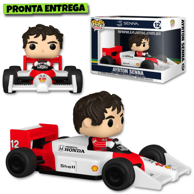 Funko Pop! Rides Super Deluxe Formula 1 McLaren - Ayrton Senna 12