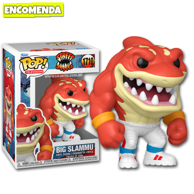 PRÉ-VENDA: Funko Pop! Street Sharks - Big Slammu 1710