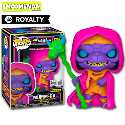 PRÉ-VENDA: Funko Pop! ThunderCats - Mumm-Ra 1705 Black Light