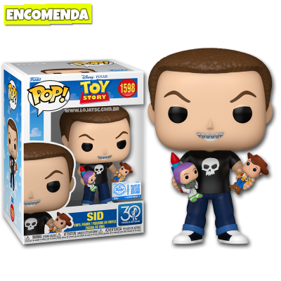 PRÉ-VENDA: Funko Pop! Toy Story 30th Anniversary - Sid 1598