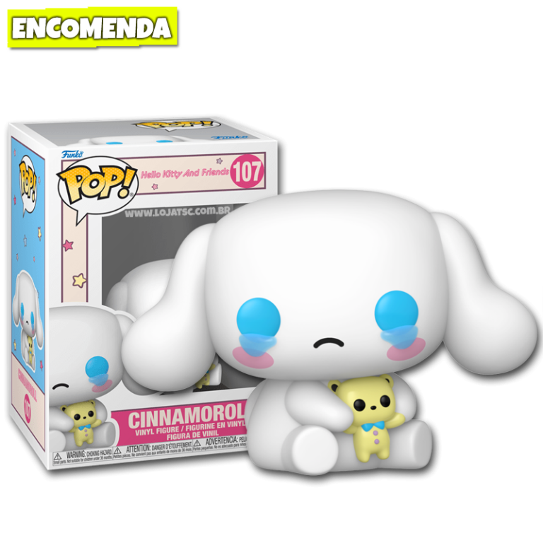 PRÉ-RESERVA - Funko Pop Hello Kitty And Friends : Cinnamoroll #107