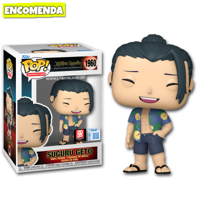 PRÉ-VENDA: Funko Pop! Jujutsu Kaisen – Suguru Geto 1960