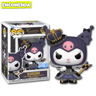 PRÉ-VENDA: Funko Pop! Kuromi 20th Anniversary - Kuromi (Royal Outfit) 110
