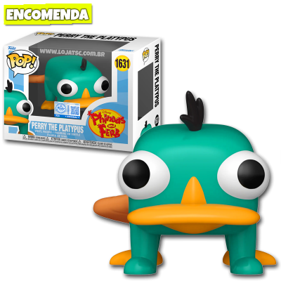 PRÉ-VENDA: Funko Pop! Phineas e Ferb - Perry The Platypus 1631