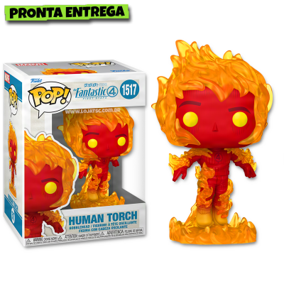 Funko Pop! The Fantastic Four First Steps - Human Torch 1517