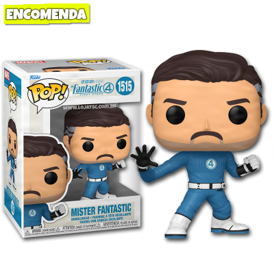 PRÉ-VENDA: Funko Pop! The Fantastic Four First Steps - Mister Fantastic 1515