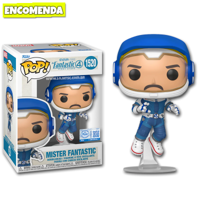 PRÉ-VENDA: Funko Pop! The Fantastic Four First Steps - Mister Fantastic 1520