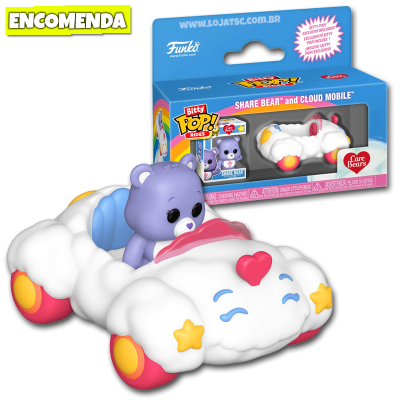 Funko Bitty Pop! Rides Care Bears - Share Bear And Cloud Mobile