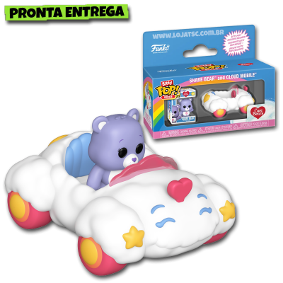 Funko Bitty Pop! Rides Care Bears - Share Bear And Cloud Mobile
