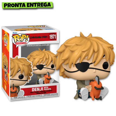 Funko Pop! Animation: Chainsaw Man - Denji with Pochita 1971