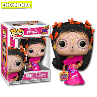 PRÉ-VENDA: Funko Pop! Barbie - Barbie Dia de Los Muertos 160