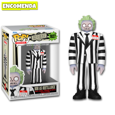 PRÉ-VENDA: Funko Pop! Beetlejuice - Bob as Beetlejuice 1827