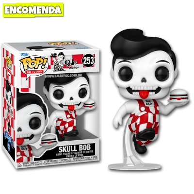 PRÉ-VENDA: Funko Pop! Bob's Big Boy - Skull Bob 253