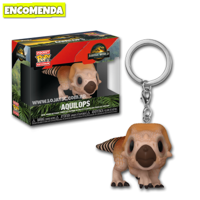 Funko Pop! Chaveiro Jurassic World Rebirth - Aquilops