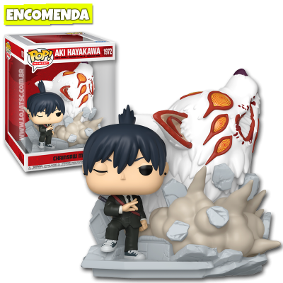 PRÉ-VENDA: Funko Pop! Deluxe Animation: Chainsaw Man - Aki Hayakawa 1972