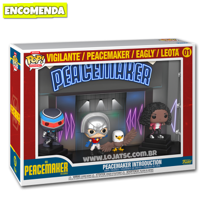 PRÉ-VENDA: Funko Pop! Deluxe Moments Peacemaker Introduction 01