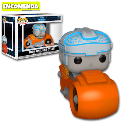 PRÉ-VENDA: Funko Pop! Deluxe Tron - Tron on Light Cycle 134