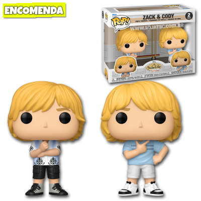 PRÉ-VENDA: Funko Pop! Disney - The Suite Life of Zack & Cody 2Pk
