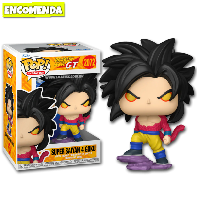 PRÉ-VENDA: Funko Pop! Dragon Ball GT - Super Saiyan 4 Goku 2072
