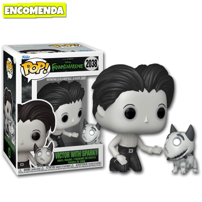 PRÉ-VENDA: Funko Pop! Frankenweenie - Victor with Sparky 2038