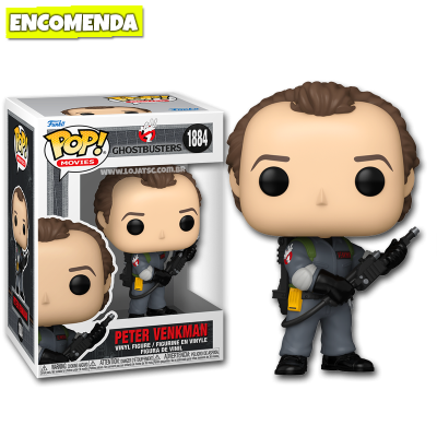 PRÉ-VENDA: Funko Pop! Ghostbusters - Peter Venkman 1884