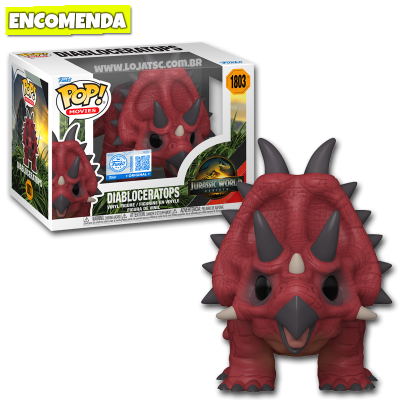 Funko Pop! Jurassic World Rebirth - Diabloceratops 1803