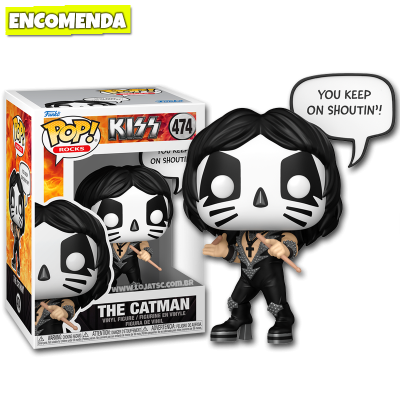 PRÉ-VENDA: Funko Pop! KISS - The Catman 474