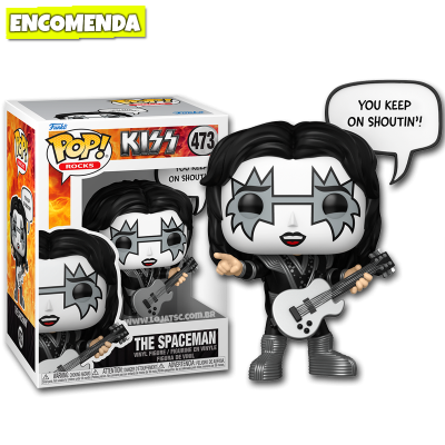 PRÉ-VENDA: Funko Pop! KISS - The Spaceman 473