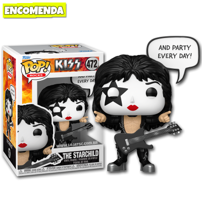 PRÉ-VENDA: Funko Pop! KISS - The Starchild 472