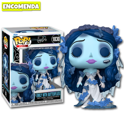 PRÉ-VENDA: Funko Pop! Plus Corpse Bride - Emily with Butterflies 1830