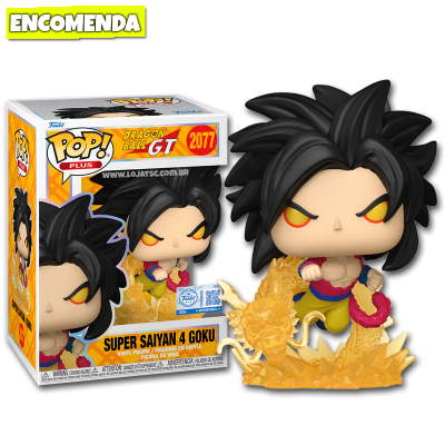 PRÉ-VENDA: Funko Pop! Plus Dragon Ball GT - Super Saiyan 4 Goku 2077