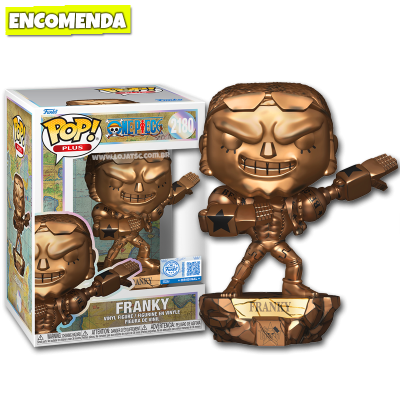 PRÉ-VENDA: Funko Pop! Plus One Piece - Franky 2180 Bronze