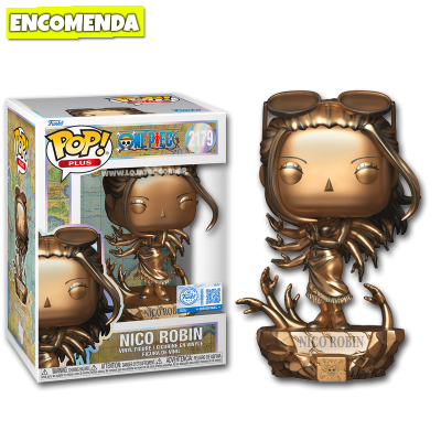 PRÉ-VENDA: Funko Pop! Plus One Piece - Nico Robin 2179 Bronze