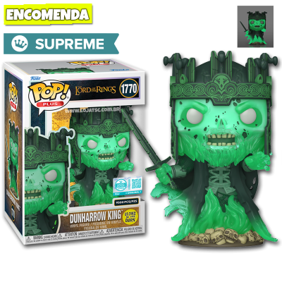 PRÉ-VENDA: Funko Pop! Plus The Lord of the Rings - Dunharrow King 1770 GITD