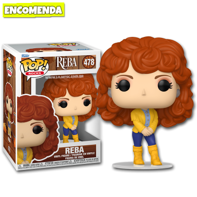 PRÉ-VENDA: Funko Pop! Reba McEntire 478