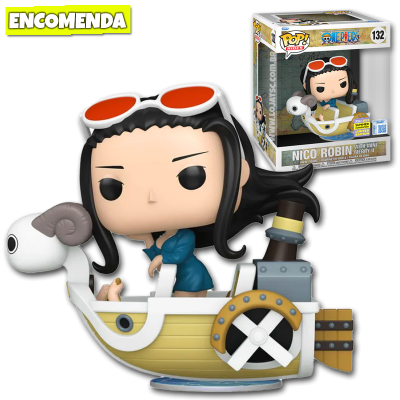 PRÉ-VENDA: Funko Pop! Rides One Piece – Nico Robin 132