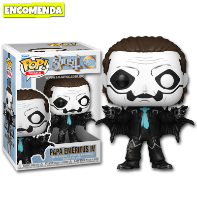 PRÉ-VENDA: Funko Pop! Rocks Ghost - Papa Emeritus IV 428