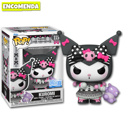 PRÉ-VENDA: Funko Pop! Sanrio Kuromi 20th Anniversary - Kuromi 115