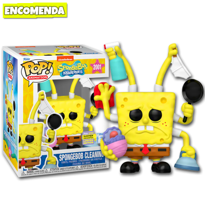 Funko Pop! Spongebob​ - Spongebob Cleaning 2001
