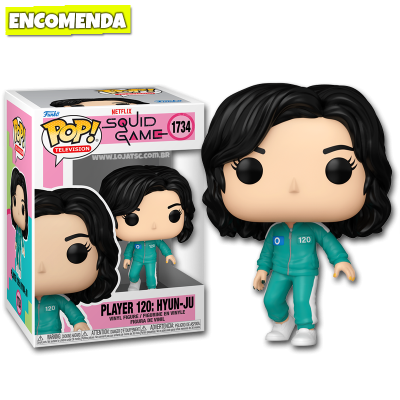 PRÉ-VENDA: Funko Pop! Squid Game Round 6 – Player 120: Hyun-Ju 1734