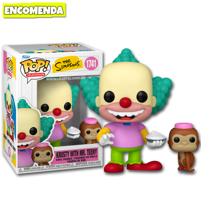 PRÉ-VENDA: Funko Pop! The Simpsons - Krusty with Mr. Teeny 1741