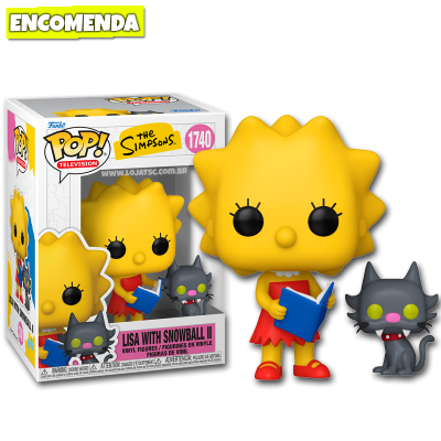 PRÉ-VENDA: Funko Pop! The Simpsons - Lisa with Snowball II 1740