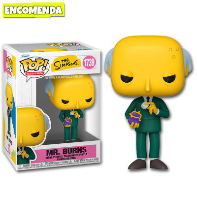 PRÉ-VENDA: Funko Pop! The Simpsons - Mr. Burns 1739