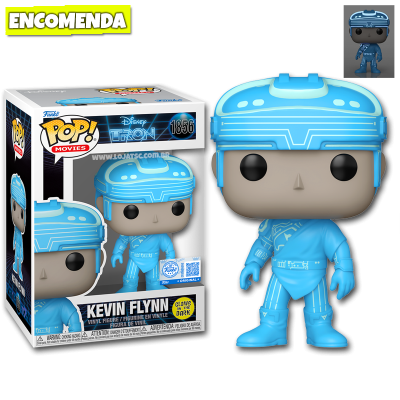 PRÉ-VENDA: Funko Pop! Tron - Kevin Flynn 1856 GITD