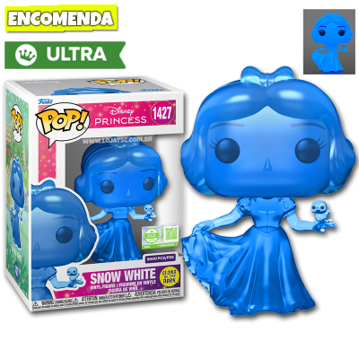 PRÉ-VENDA: Funko Pop! Ultimate Princess - Snow White (Translucent Blue) (Glow) 1427