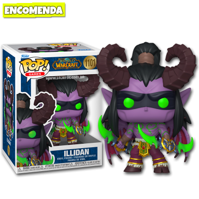 PRÉ-VENDA: Funko Pop! World of Warcraft - Illidan 1101