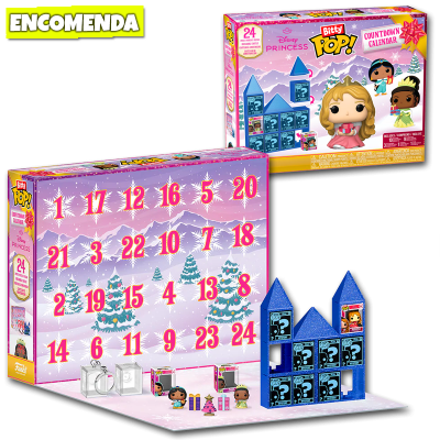 PRÉ-VENDA: Funko Bitty Pop! Disney Princess Holiday Countdown Calendar 2025