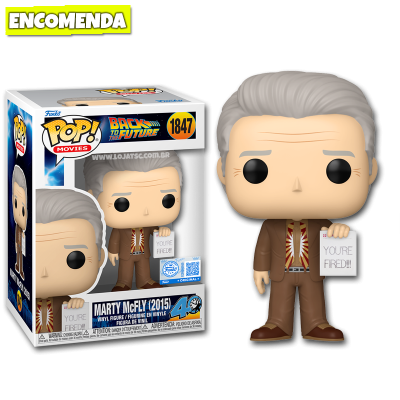 PRÉ-VENDA: Funko Pop! Back to the Future 40th Anniversary - Marty McFly (2015) 1847