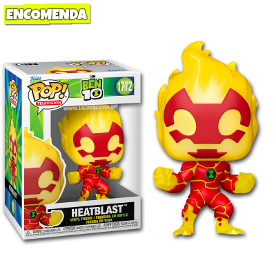 PRÉ-VENDA: Funko Pop! Ben 10 - Heatblast 1772